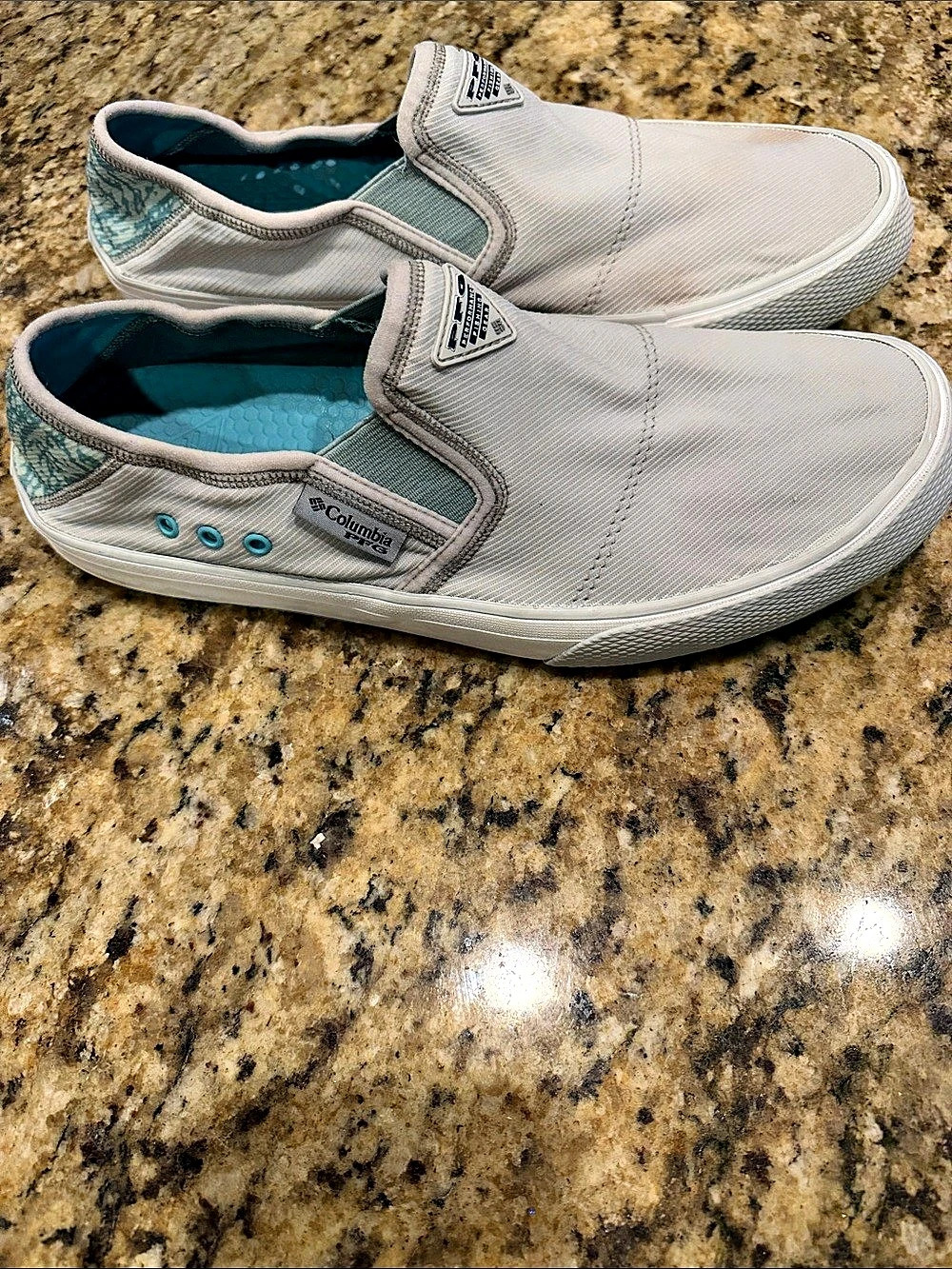 Columbia Bahama Vent PFG Sneakers Gray & Blue US 11